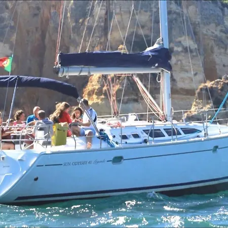 Botel Sailing Yacht In Marina Portimao