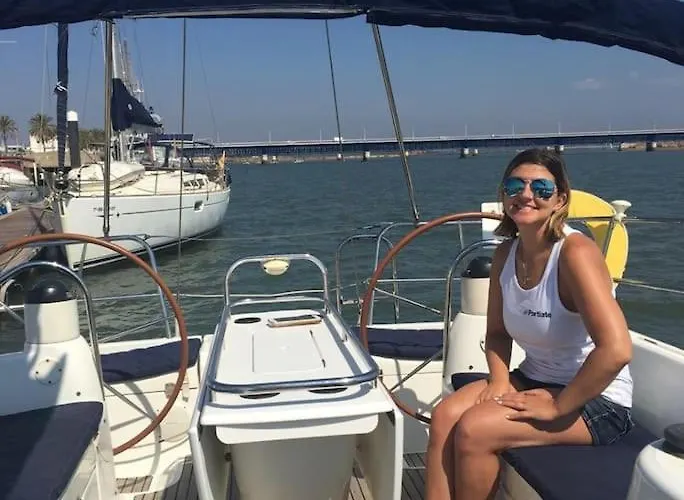Sailing Yacht In Marina بوتيل