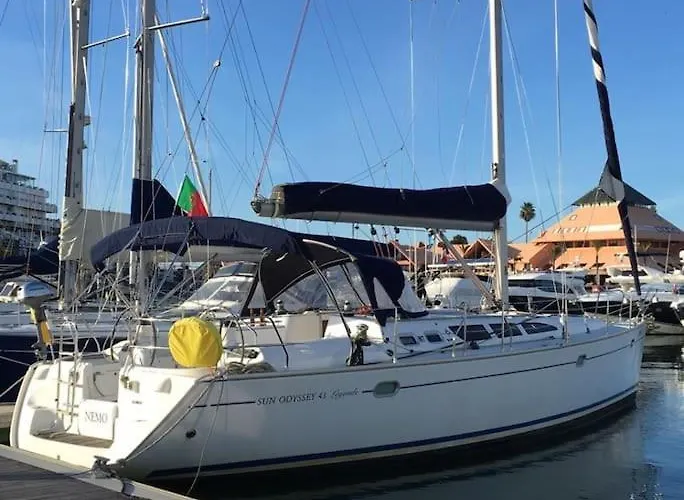 Sailing Yacht In Marina بوتيل